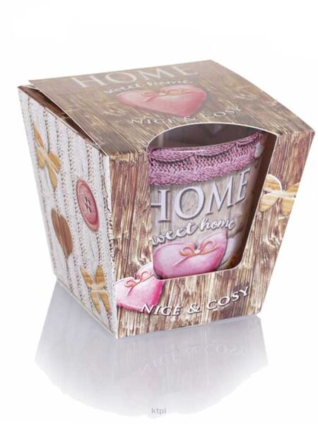 Bartek Świeczka Home Sweet Home Nice&Cosy 115g