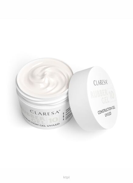 Claresa Żel Budujący Rubber żel do paznokci 10 UV/LED do przedłużania 12 g