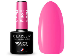 Claresa Lakier Hybrydowy 5 Fluo 5 ml