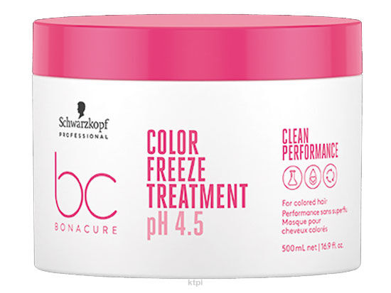 Schwarzkopf BC Color Freeze maska wł.farbowane 500