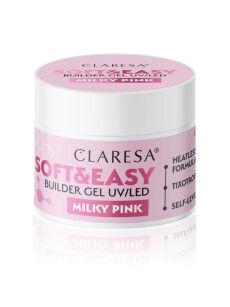 Claresa Soft&Easy Żel Budujący Milky Pink 90 g