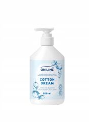 ON LINE Kremowe mydło 2w1 Cotton Dream 500 ml