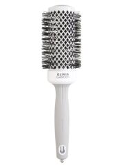 Olivia Garden Expert blowout shine szczotka do modelowania white&gray 45 mm
