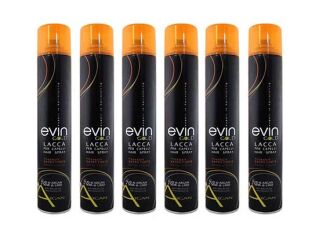 Evin Zestaw 6 Lakierów Black Z Olejkiem Arganowym 750 ml