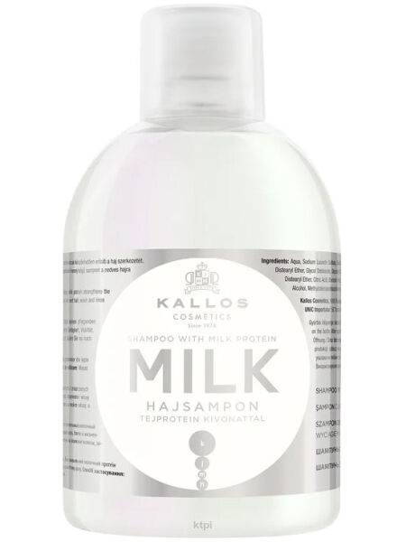 Kallos KJMN Szampon Do Włosów Proteiny Mleczne 1 L