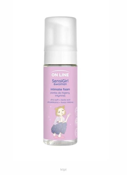 ON LINE Intimate Foam Pianka do higieny intymnej SensiGirl & Woman 160 ml