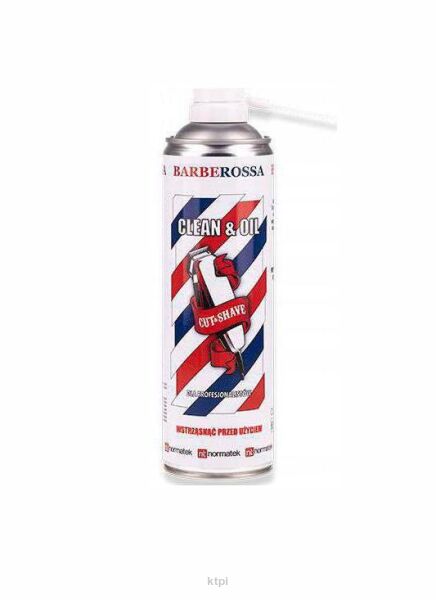 Barberossa Clean Oil 5w1 Czyszczenie Maszynek 500ml