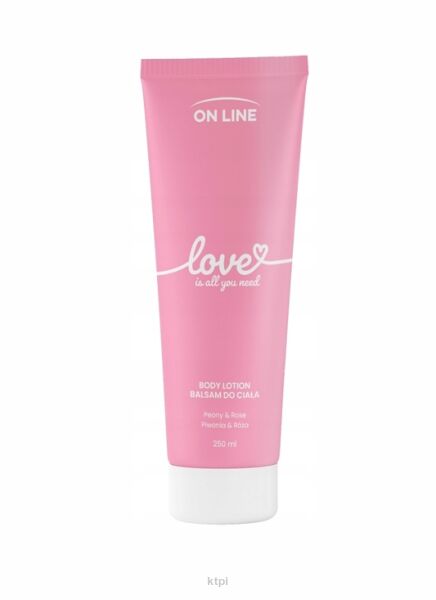 ON LINE Balsam do ciała Love - piwonia i róża 250 ml