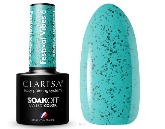 Claresa Lakier Hybrydowy 6 Festival Vibes 5 ml