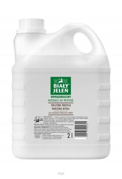 Biały Jeleń Mydło w płynie Hipoalergiczny 2000ml