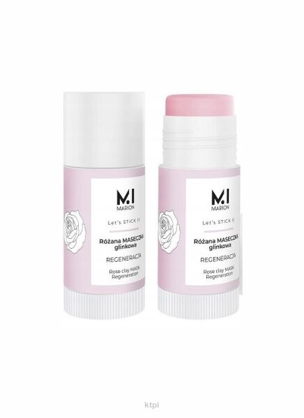 MARION Maseczka w sztyfcie glinkowa różana 25 g