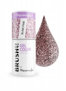 BRUSH UP! Lakier hybrydowy do paznokci Blink Pink 5g