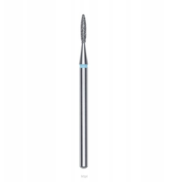 Staleks PRO Frez diamentowy płomyk (ostry) niebieski FA11B016/8 1,6/8 mm