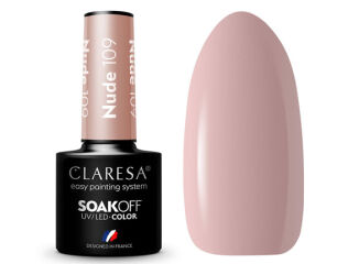 Claresa Lakier Hybrydowy 109 Nude 5 ml