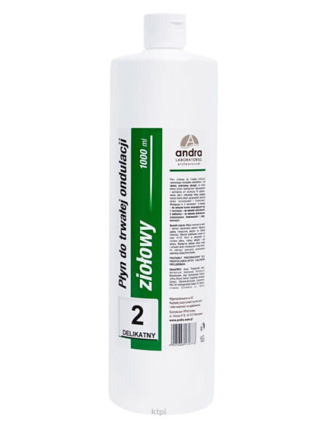 Andra Płyn do Trwałej Ziołowy 2 Delikatny 1000ml