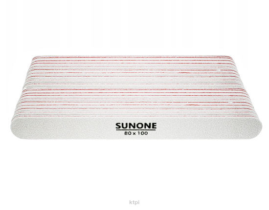 Sunone Pilnik biały prosty 80/100 50 sztuk