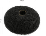 Lussoni wypełniacz do koków i upięć okrągły ring koloru czarnego 110 mm - 2