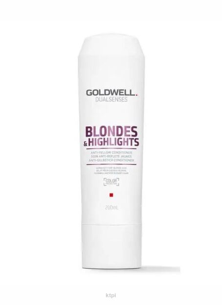 Goldwell BL&HL Anti-Yellow Neutralizująca odżywka do włosów blond 200ml