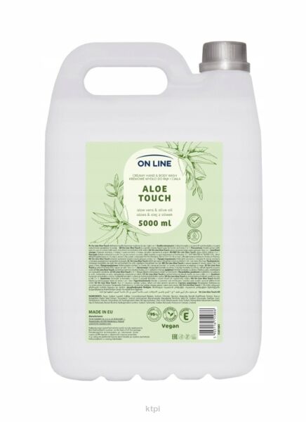 ON LINE Kremowe mydło 2w1 Aloe Touch 5000 ml