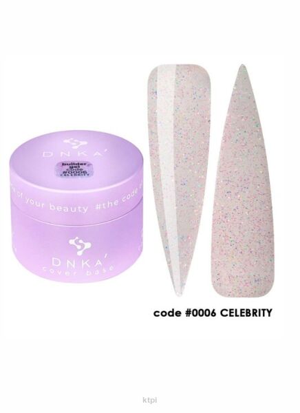 DNKA Żel budujący  kolor 0006 Celebrity 30g
