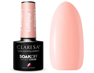 Claresa Lakier Hybrydowy 2 Lolipop 5 ml