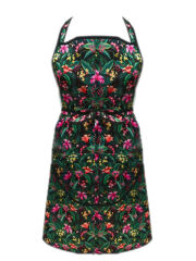 Rena Fartuszek Fryzjerski Tropical print Zielony