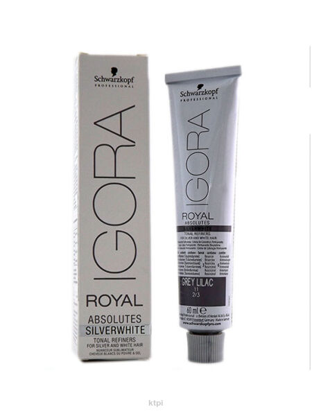 Schwarzkopf Igora Royal Silverwhite szaro liliowy