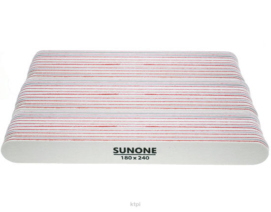 Sunone Pilnik biały prosty 180/240 10 szt