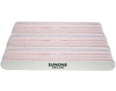 Sunone Pilnik biały prosty 180/240 10 szt