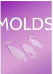 DNKa Professional nail molds 36pcs #0002 - 2