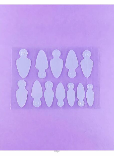 DNKa Professional nail molds 36pcs #0002