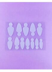 DNKa Professional nail molds 36pcs #0002