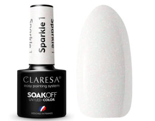 Claresa Lakier Hybrydowy 1 Sparkle 5 ml