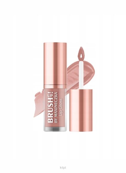 Błyszczyk do ust lip gloss 08 Cool Nude BRUSH UP! BY MAXINECZKA