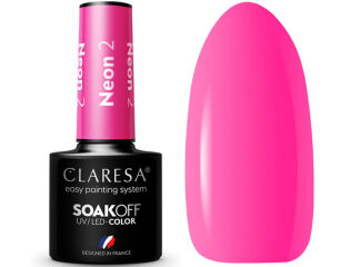 Claresa Lakier Hybrydowy 2 Neon 5 ml