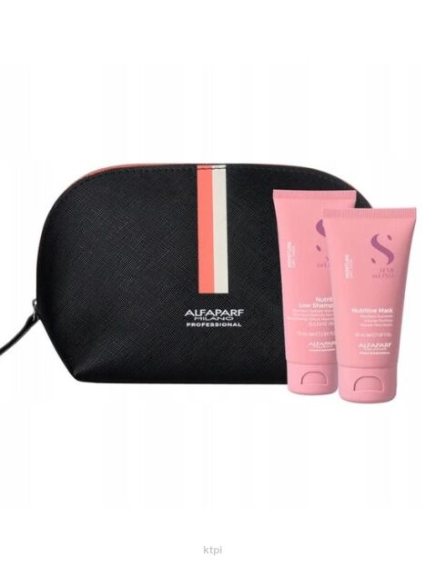 Alfaparf Travel Set Moisture Zestaw do włosów suchych Szampon 75 ml + Maska 50 ml
