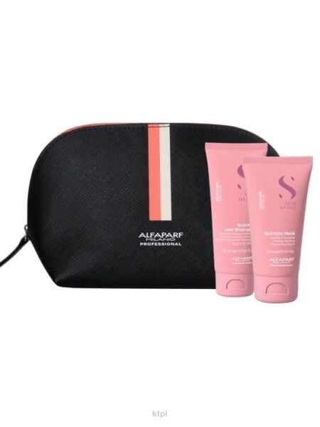 Alfaparf Travel Set Moisture Zestaw do włosów suchych Szampon 75 ml + Maska 50 ml