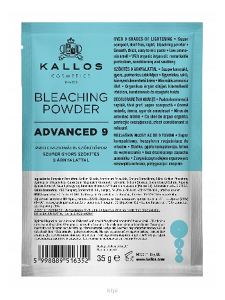 Kallos KJMN Advanced 9 proszek rozjaśniający 35 g