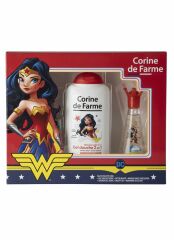Corine De Farme Wonder Woman woda toaletowa 30 ml + żel pod prysznic 300 ml
