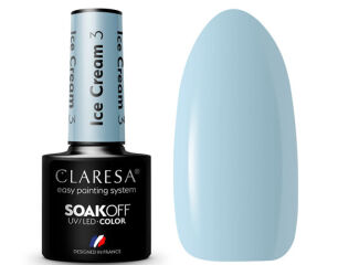 Claresa Lakier Hybrydowy 3 Ice Cream 5 ml