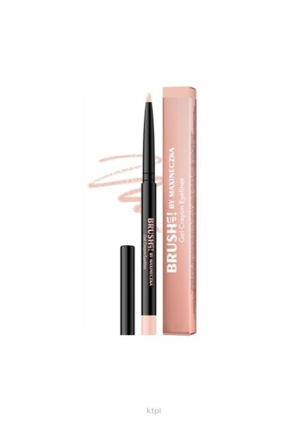 Żelowa kredka do oczu gel crayon eyeliner BRUSH UP! BY MAXINECZKA