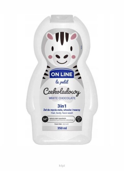 On Line Le Petit Biała Czekolada 3w1 Żel Do Mycia Dla Dzieci 350 ml