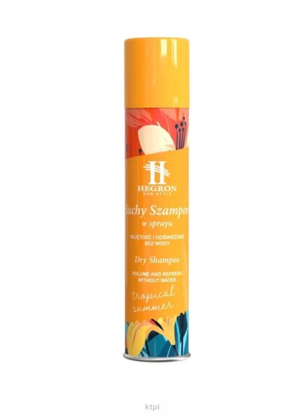 Hegron Suchy Szampon do włosów Tropical Summer 200 ml