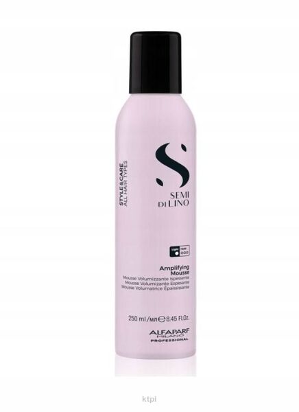 Alfaparf SDL style&care Wzmacniająca pianka włosy do włosow cienkich 250ml