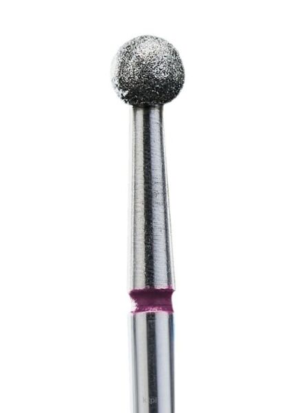 STALEKS PRO Frez diamentowy kulka czerwona FA01R035 3,5 mm