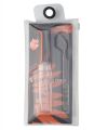 Staleks Pro Expert pęseta do przedłużania rzęs skośna TE-41/1 - 4