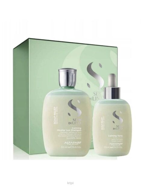 Alfaparf Semi di Lino Scalp Relief łagodzący zestaw wrażliwa skóra głowy