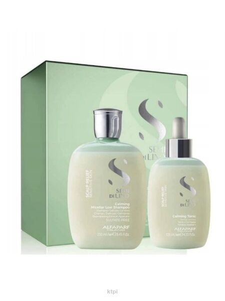 Alfaparf Semi di Lino Scalp Relief łagodzący zestaw wrażliwa skóra głowy