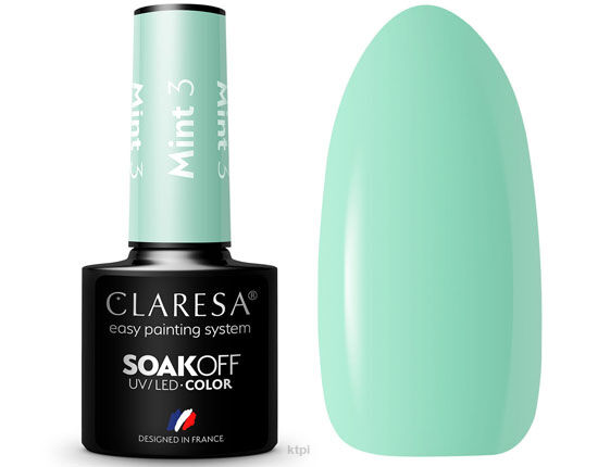 Claresa Lakier Hybrydowy 3 Mint 5 ml