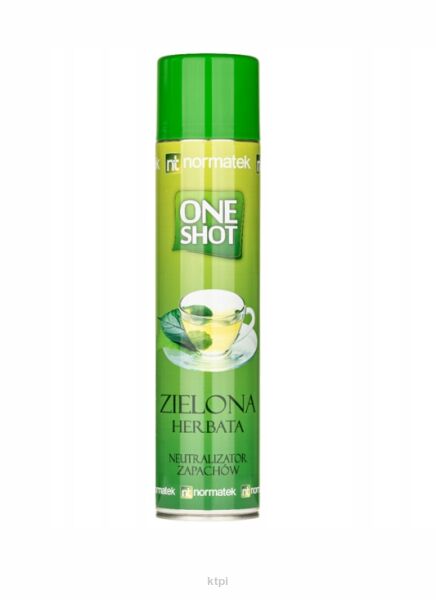 Normatek One Shot Zielona Herbata Odświeżacz Powietrza I Neutralizator 600ml